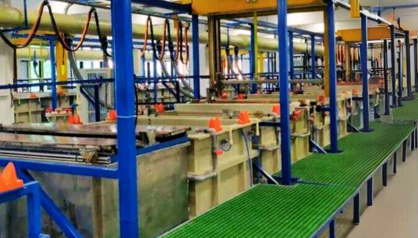 rack plating plant